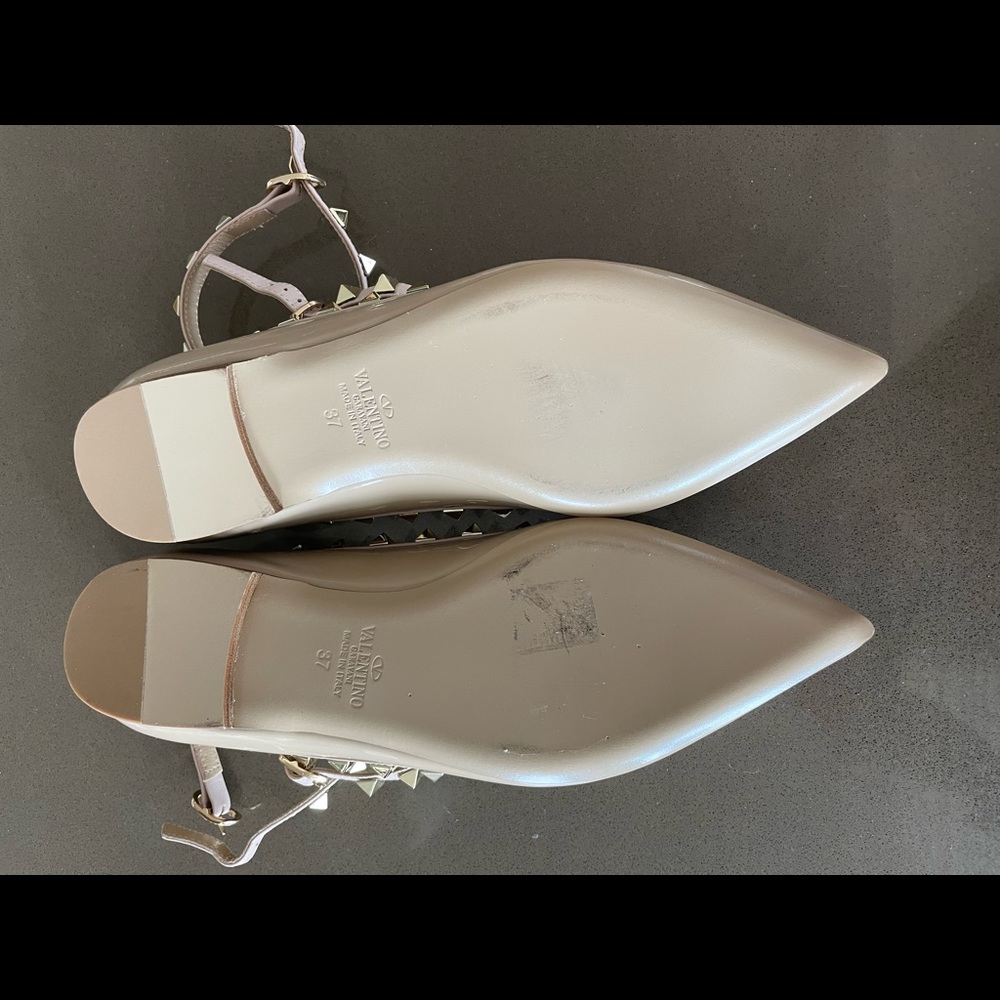 Valentino Garavani Rockstud ballerina in patent leather - Picture 6 of 6